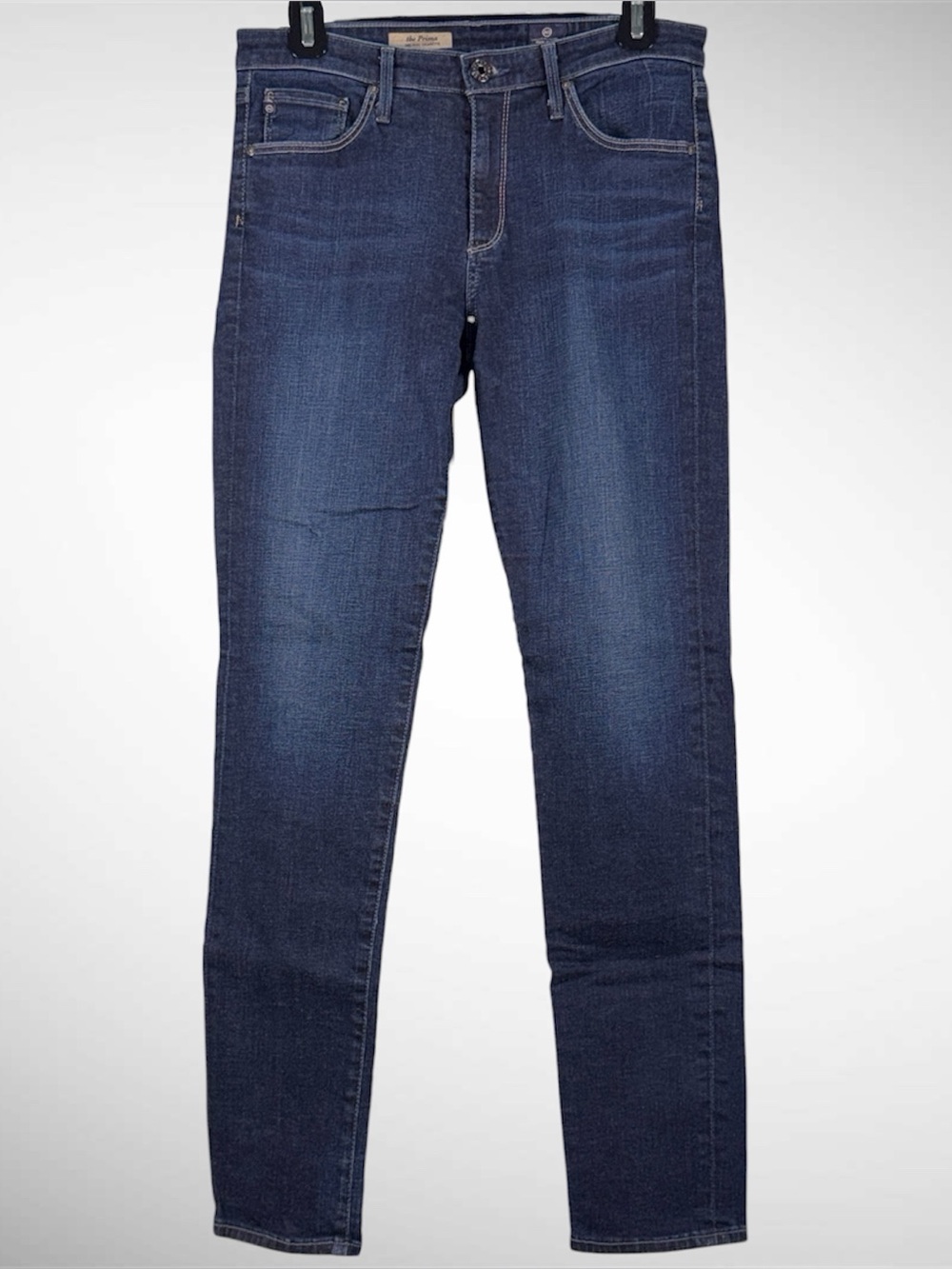 Women’s AG The Prima Dark Indigo Skinny Jeans Size 29